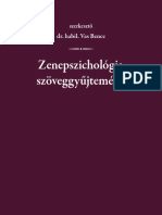 Zenepszichologiai Szoveggyűjtemeny