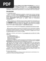 Contrato Por Tiempo Deter Min Ado Subir