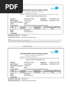 Mediclaim Format 1