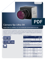 Ultra Range - Ultra 5K Fixed Camera - Datasheet A4 - Spanish