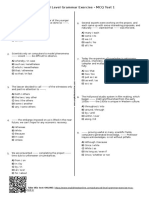 824 - Advanced Level Grammar Exercise MCQ Test 1 PDF