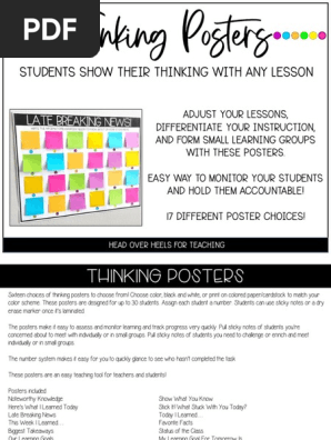 Thinking Posters-30 Students