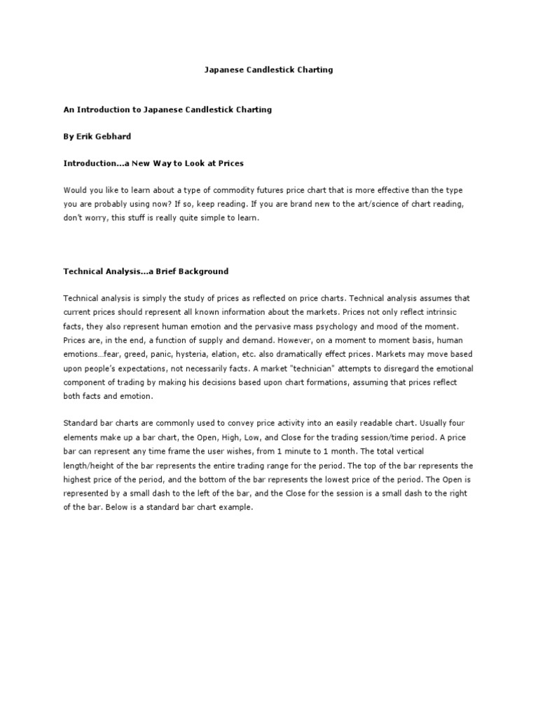 JAPANESE CANDLESTICK CHART IN TECHNICAL ANALYSIS intelligence overview
