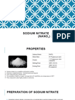 Sodium Nitrate