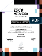 Certificado Expometaverso PDF