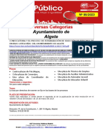 Boletín Informativo Empleo Publico Diversas Categorías 20-03-2023