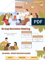 Group 5 - Group Decision Making