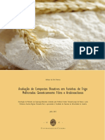 Avaliação da fibra e arabinoxilanos em farinhas de trigo