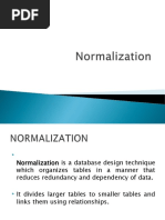 Unit 3 Normalization