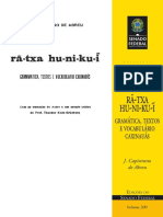 Rã-Txa Hu-Ni-Ku-I: Gramática, Textos e Vocabulário Caxinauás