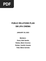 Public Relations Plan