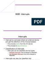 8085 Microprocessor Interrupts