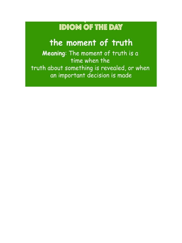 Poster of Idioms | PDF
