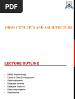 DBMS Concepts&architecture