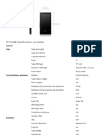 Lecteur MP3 Samsung YP-P2JAB Spécifications Complètes