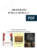 Bibliografía Historia de La Música 2