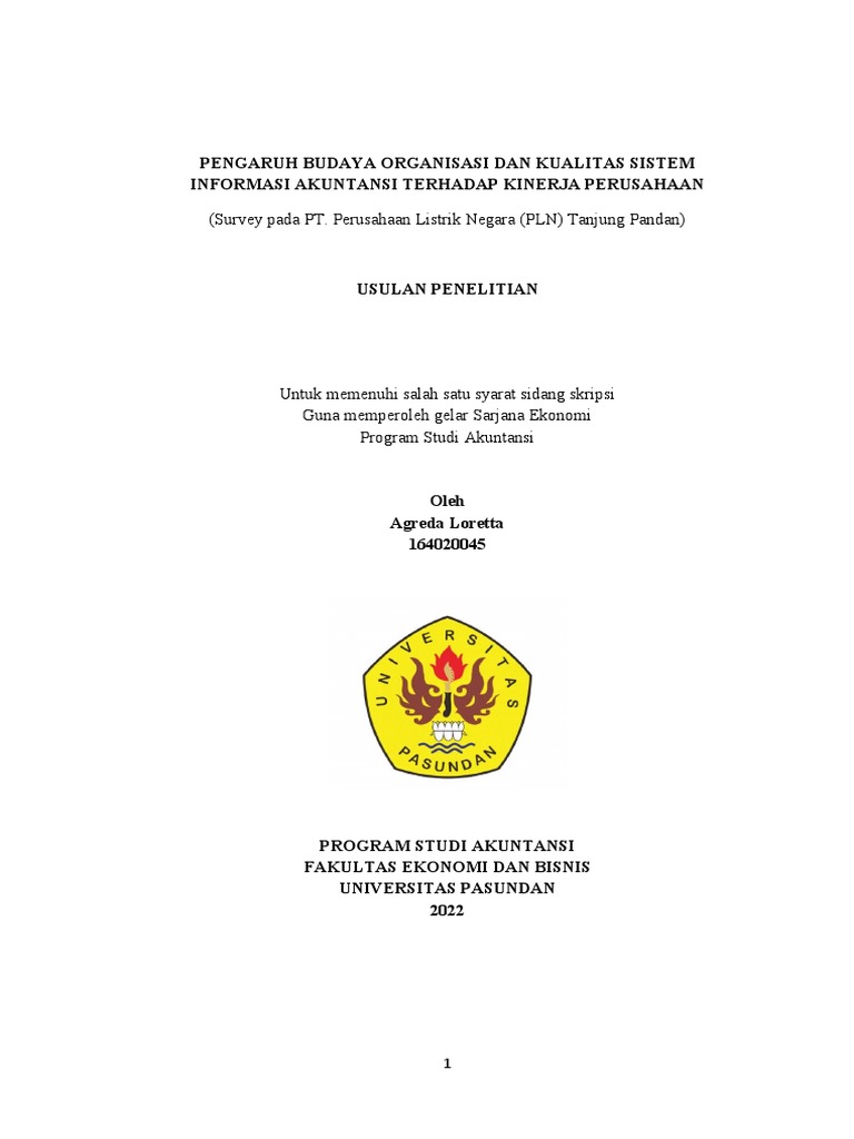 Draft UP Agreda Loreta | PDF