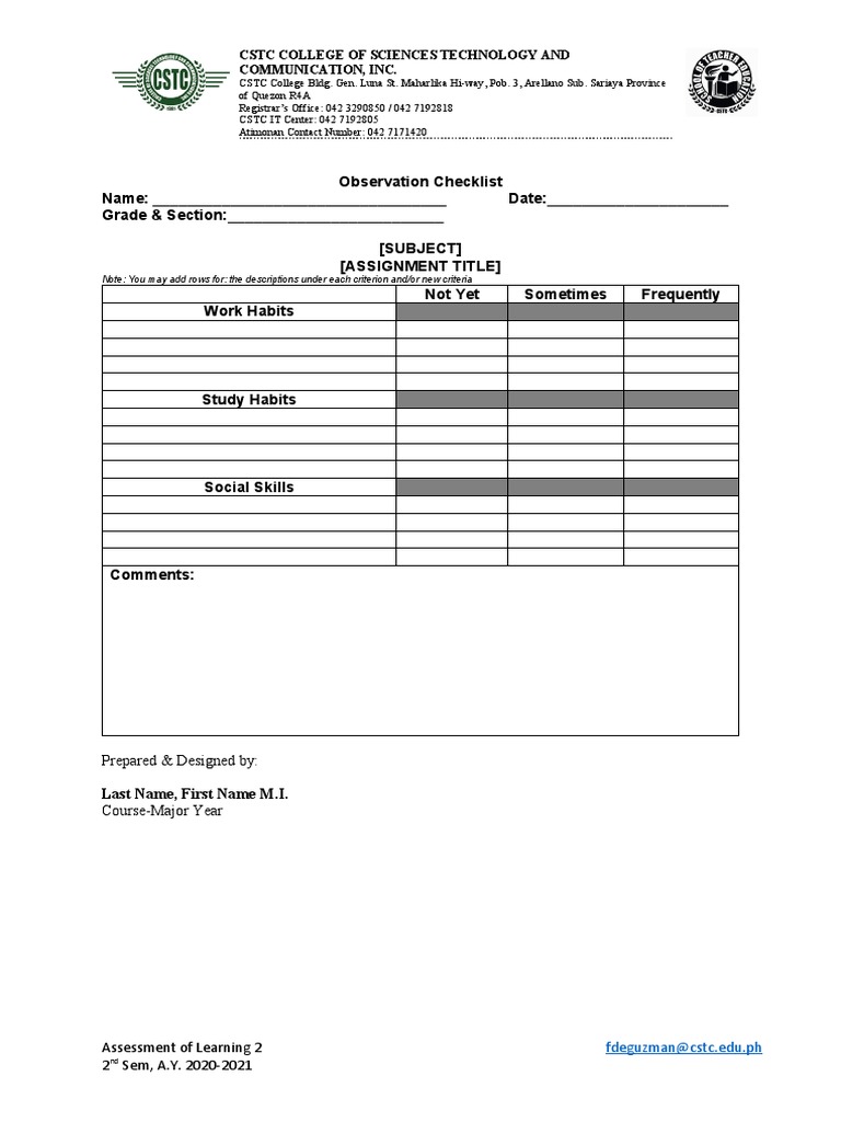 Template Assignment No.4 | PDF | Cognition | Psychology