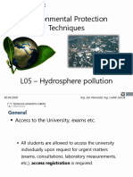 TOZP EN05 Hydrosphere-Removing Pollutants