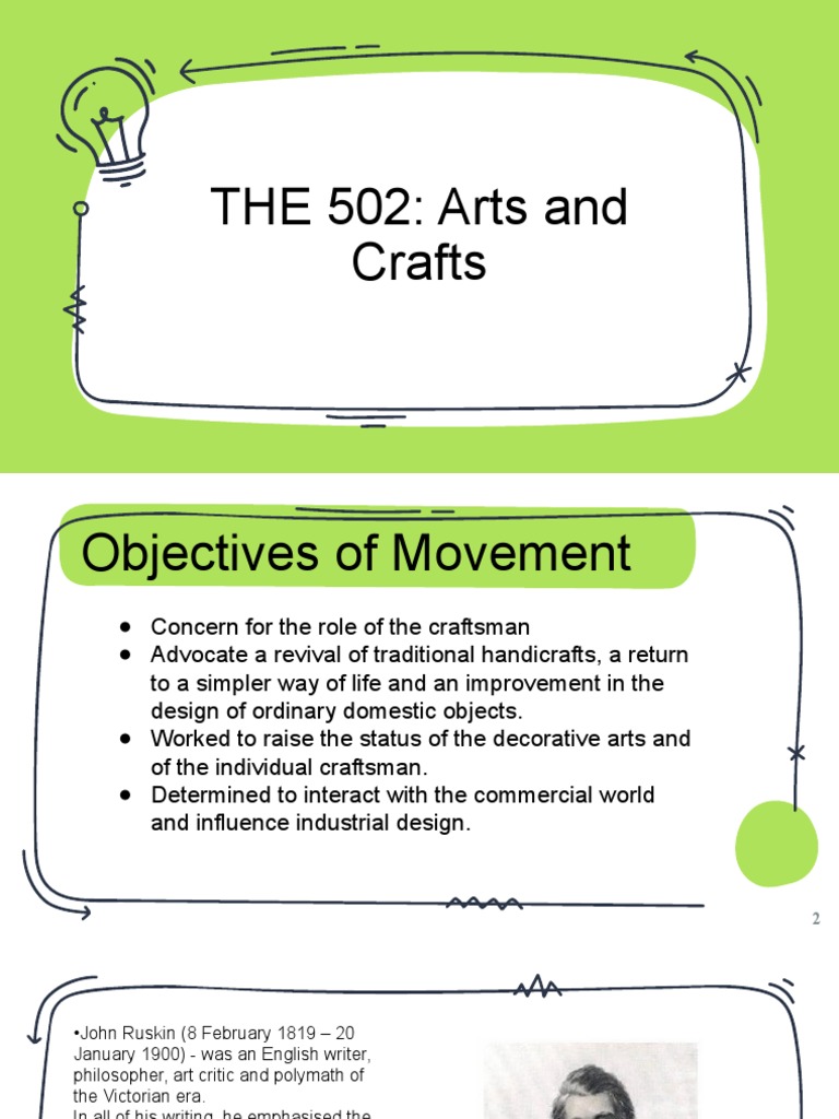 Arts and Crafts Movement Overview | PDF | Arts And Crafts Movement | Tile