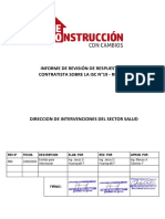 Recuay - Informe Revisión de Respuesta de Contratista (ISC N°19)