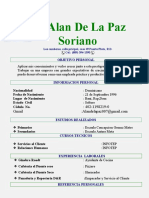 Alan de La Paz Soriano Nuevo
