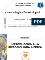 Unidad I. Introducción A La Microbiología Médica. Med. UPE