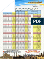 إمساكية رمضان 2023 pdf فى القاهرة ومحافظة الإسكندرية و79 مدينة ومحافظة أخري