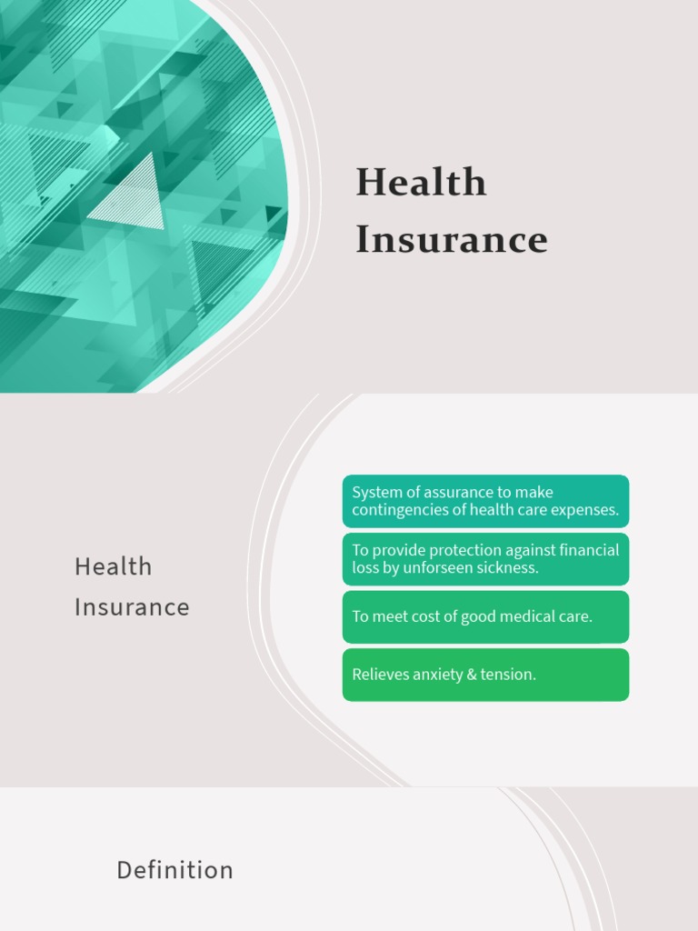 Health Insurance | PDF | Insurance | Welfare