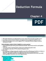 General Deduction Formula-Chapter 4 Slides 2021 With Examples Highlighted PDF