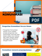 JENIS-JENIS KOMUNIKASI 3 Jun