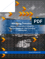 Managing Transition Between Construction Completion, Pre-Commissioning, Commissioning, and Startup