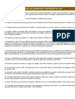 Checklist de Supervisao de Auditoria - Versao 1.0 Publica - 3jul2019