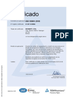 Certificado 50001 - 2022 Main ES PDF