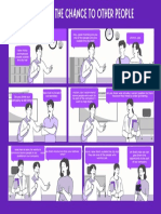 Purple and White Education 6 Panel Comic Strip PDF