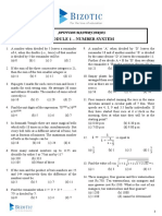 Module 1 - Number System Student Handout