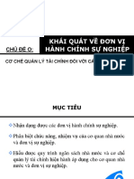 Chu de 0 - Khai Quat Don Vi HCSN - SV