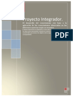 Proyecto Integrador Multidisciplinario Del Area en Administración.