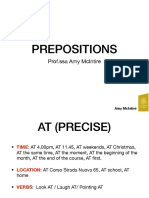 PREPOSITIONS