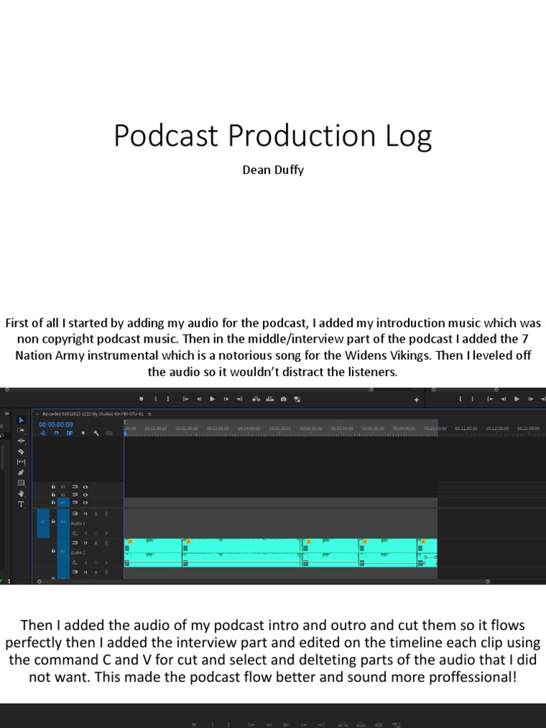 Podcast Production Workflow Guide | PDF