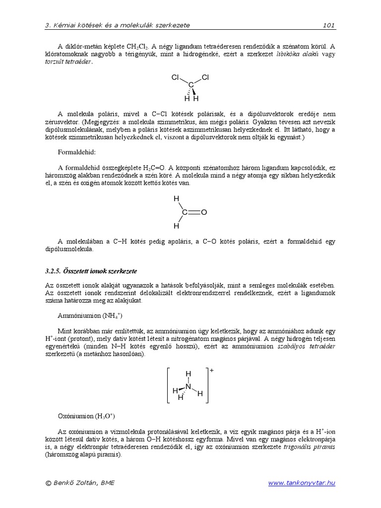 Torzult Tetraéder.: C CL CL | PDF