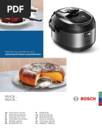 Bosch Autocook Pro Induction Manual PDF