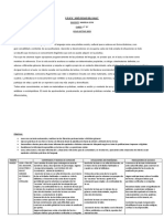 Planificación de Practicas Del Lenguaje