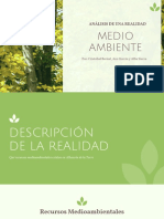 Análisis de Una Realidad: Medio Ambiente