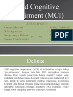 Mild Cognitive Impairment (MCI) : Kelompok 5