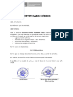 Certificado de Ginecologia