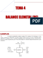 Cálculo del Balance Elemental y Flujos para un Proceso de Desulfurización de Gasolina