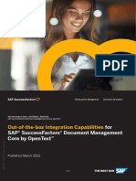 SAP Branded - Integration Overview Core For SuccessFactors