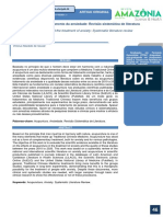 Acupuntura e o Tratamento Da Ansiedade Revisão Sistemática de Literatura Pontos PDF