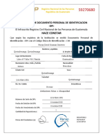 Certificación DPI